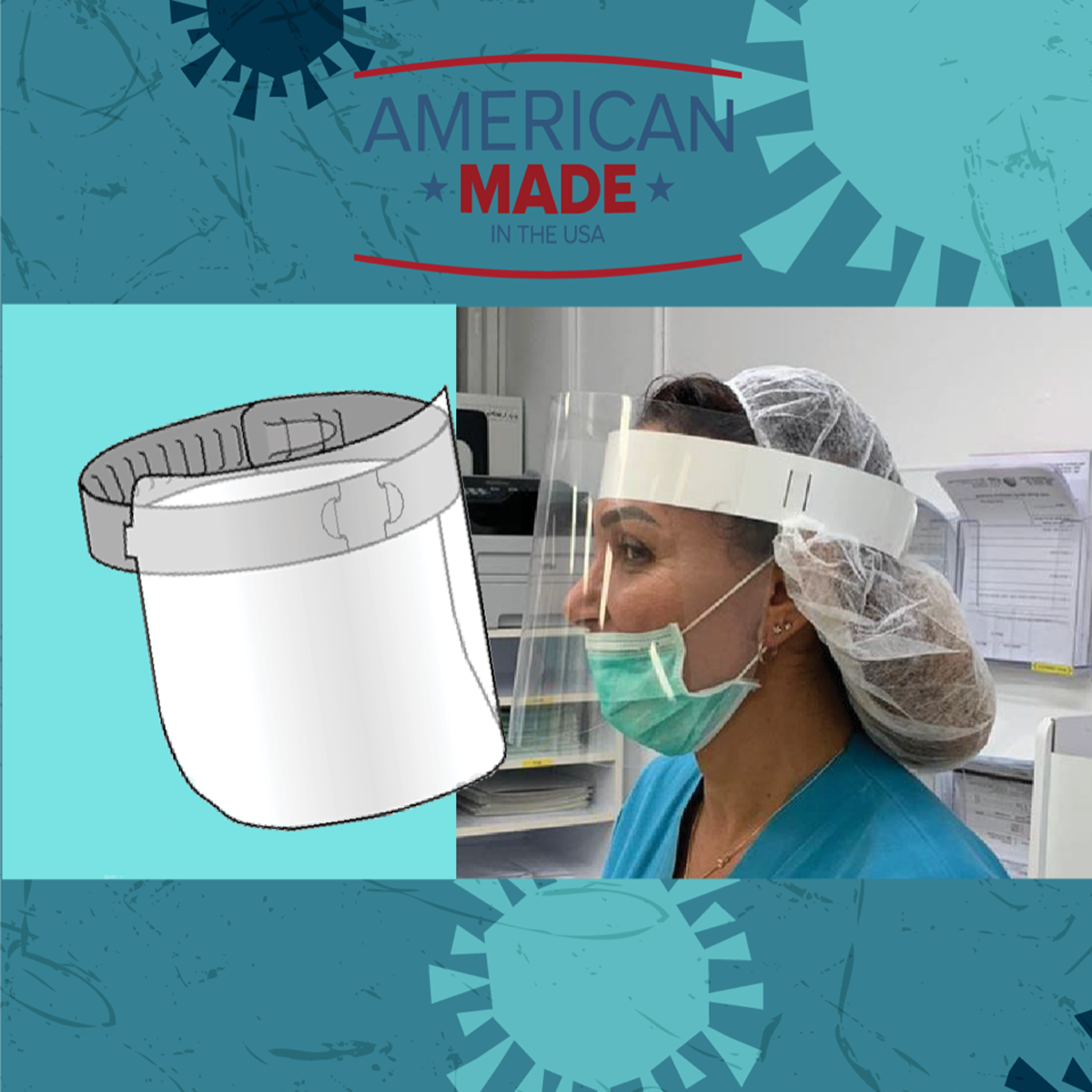 Made in America Face Shields